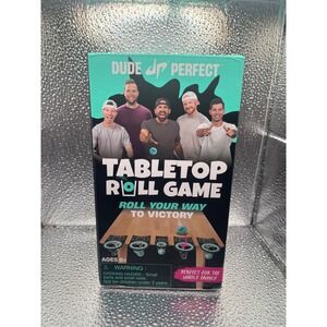 Dude Perfect Tabletop Roll Game For Kids Fun Family Party Activity